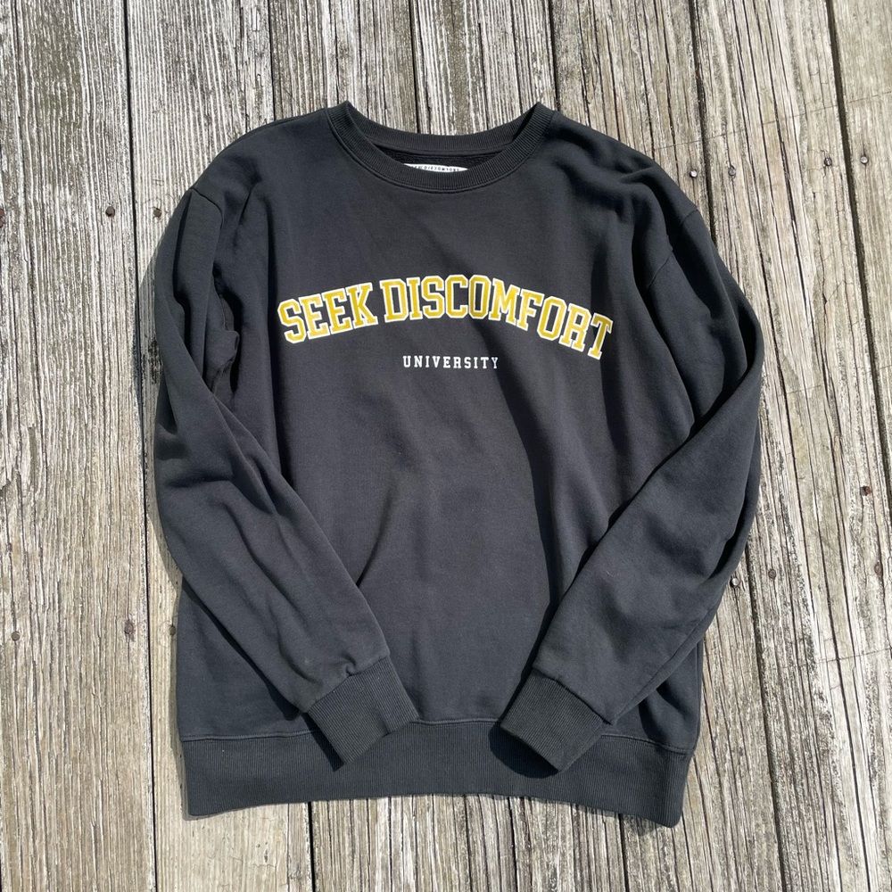 New Seek Discomfort Sweater Sweatshirt Limited University Collection